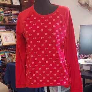 Red Floral Women's pajama set